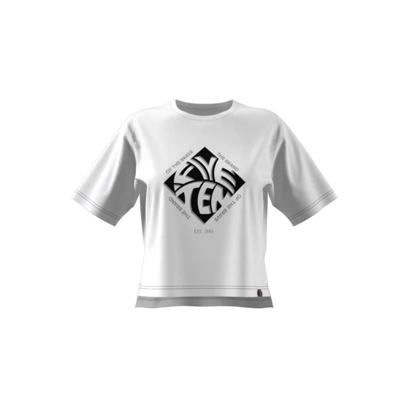 FiveTen Cropped Graphic T-Shirt