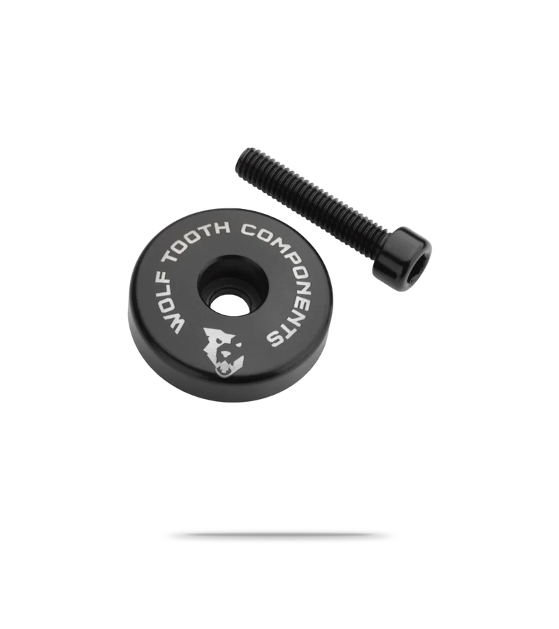 Ultralight Stem Cap with Integrated 5mm Spacer