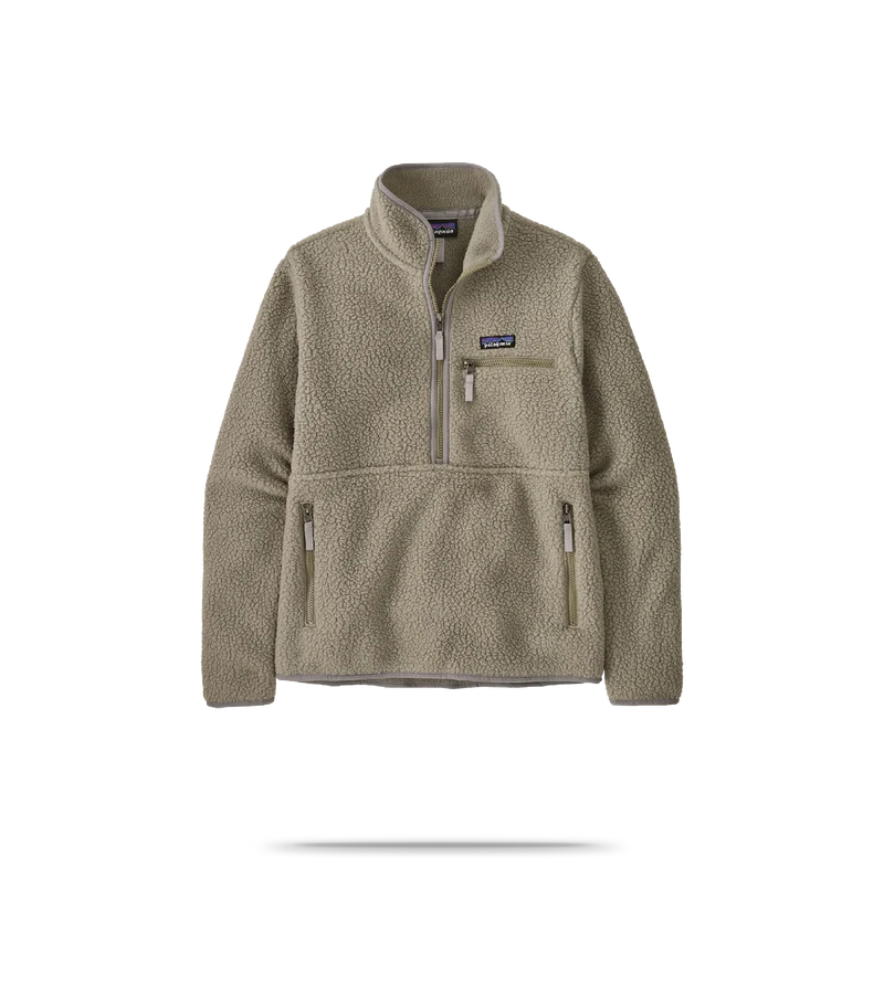 Retro Pile Marsupial Women's Half-Zip Fleece Top