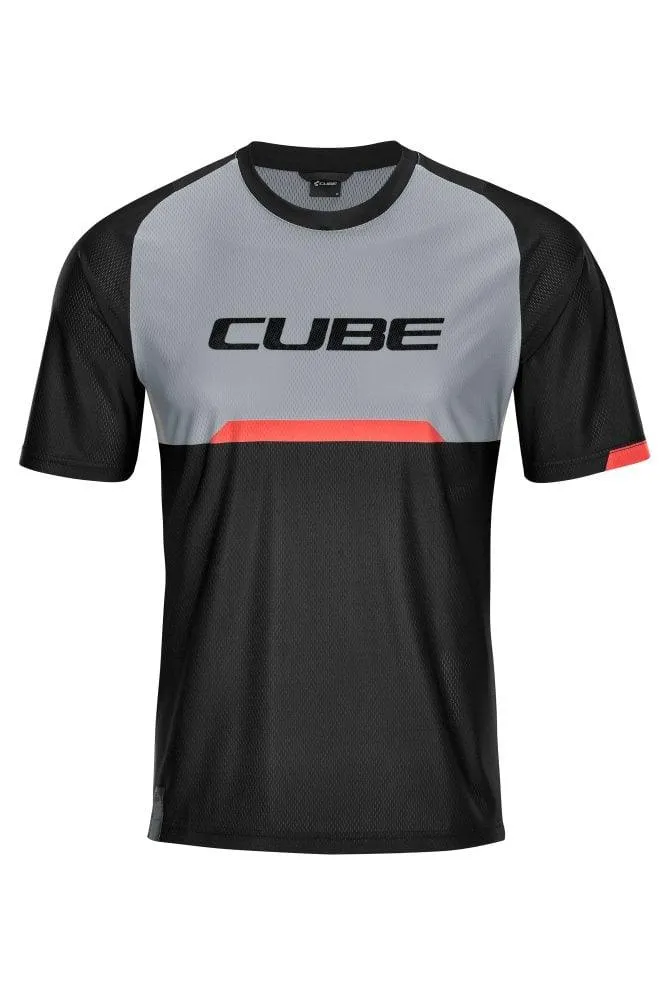 Cube EDGE Rundhalstrikot kurzarm