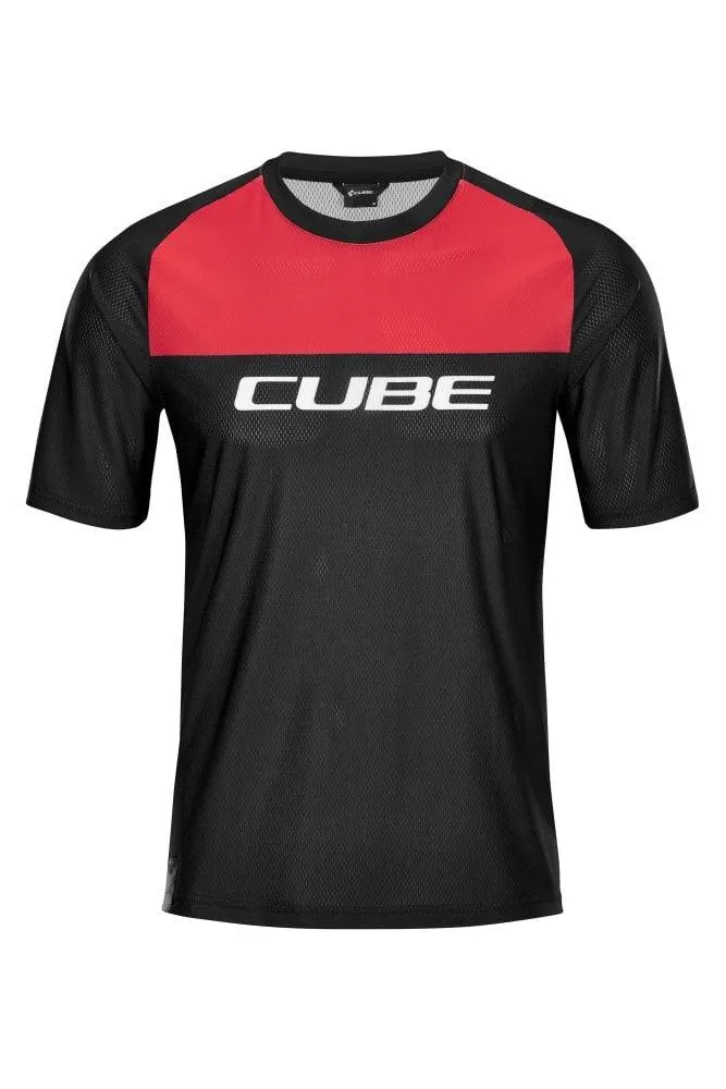 Cube EDGE Rundhalstrikot kurzarm