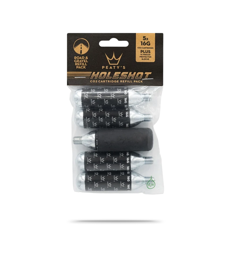 Holeshot CO2 Cartridge Refill 5 Pack 16g